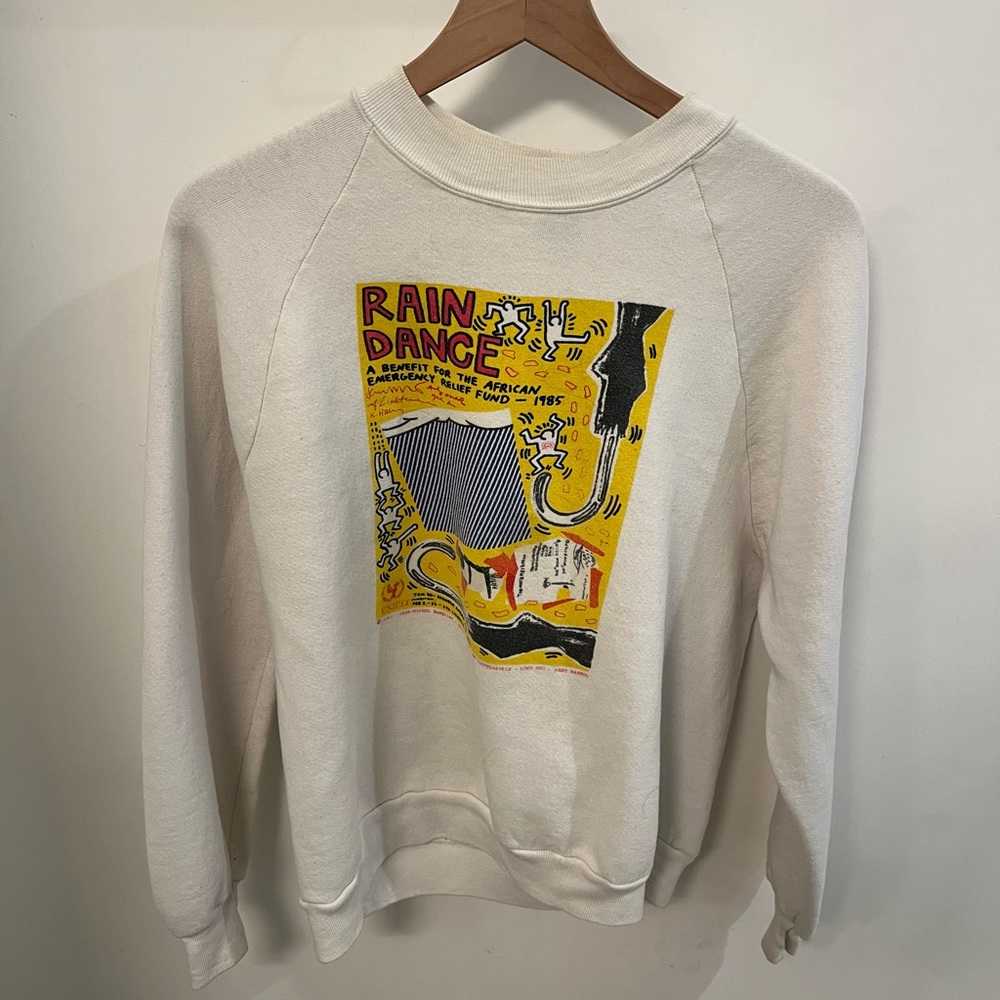Vintage Russell crewneck sweater RAIN DANCE